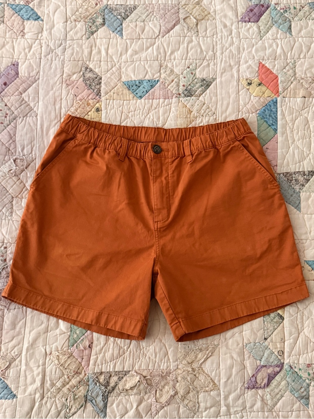 Chubbies 5.5” Casual Shorts | Burnt Orange | Men’s Large